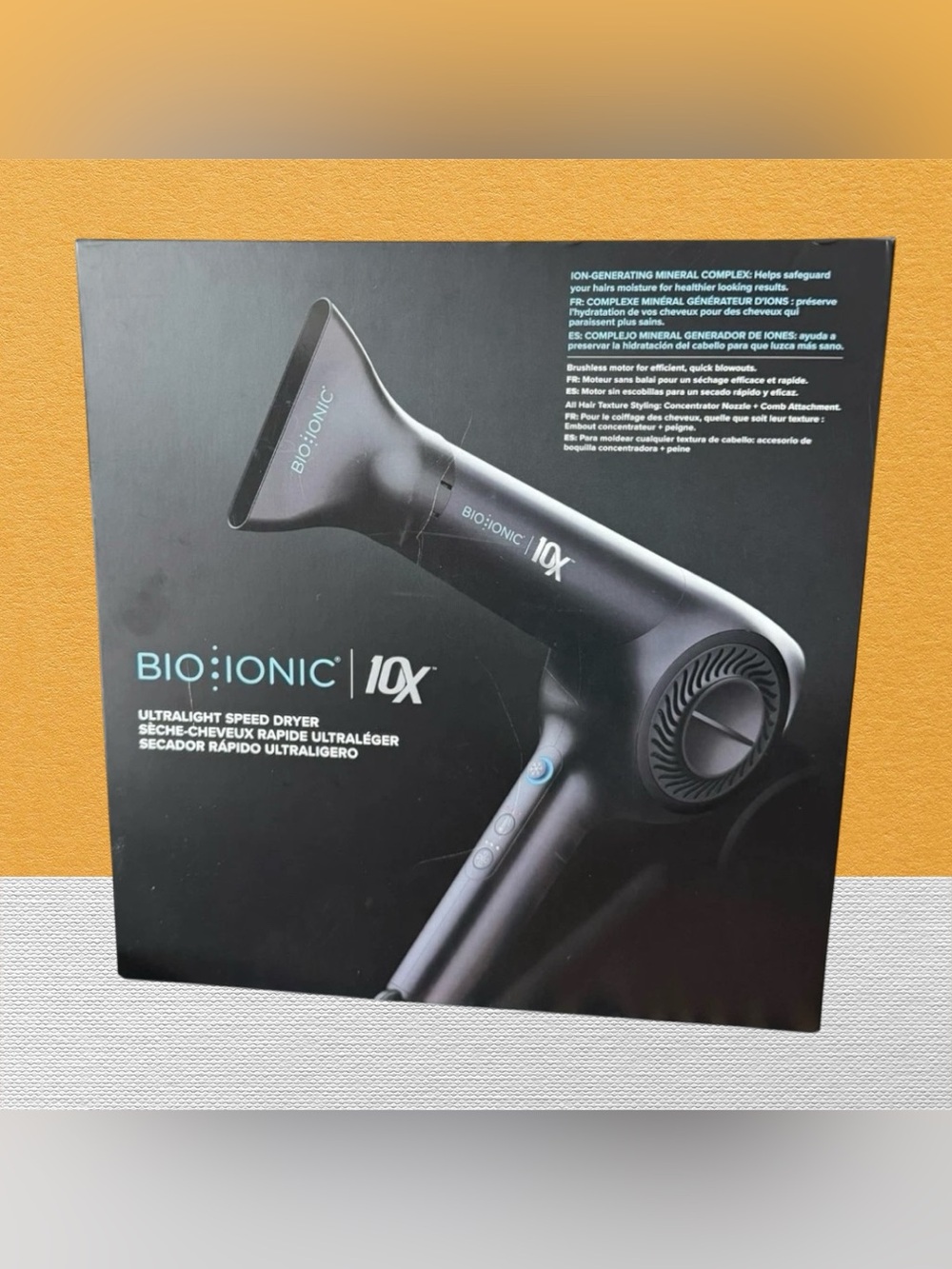 Bio Ionic 10X Ultralight Speed Dryer Hair ~ BRAND NEW IN BOX 💯 FAST SHIPPING 🔥